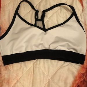 Pink/Victoria Secrets White Sports Bra